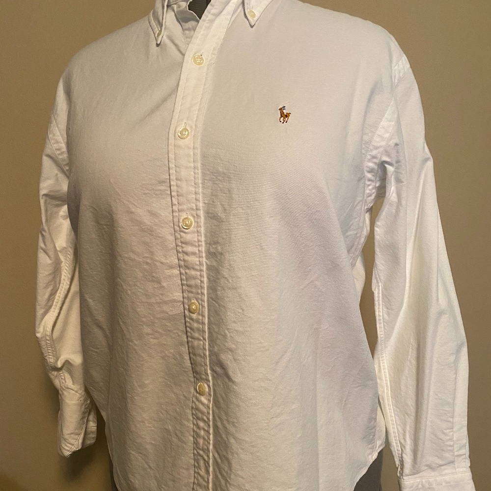 Ralph Lauren Sport White Woven Shirt
